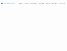 Tablet Screenshot of normandeau.com